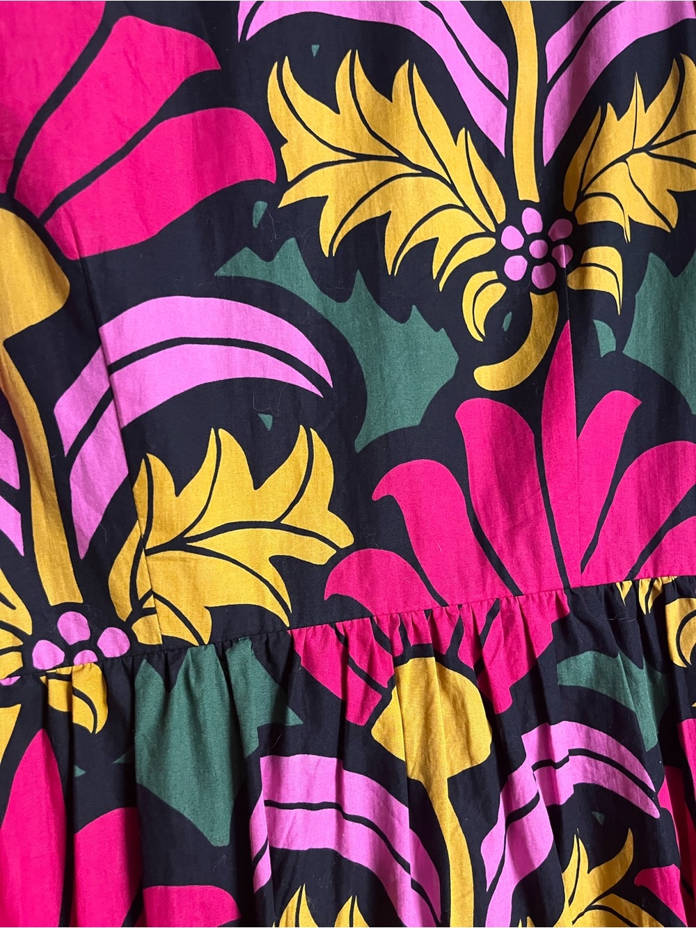 J. Crew Pink & Yellow Floral Shift Dress - Picture 11 of 11